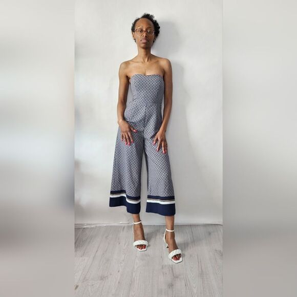 H&M Printed Wide-Leg Jumpsuit - Picture 4 of 11